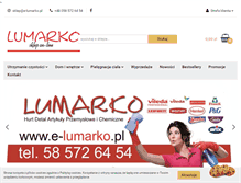 Tablet Screenshot of e-lumarko.pl